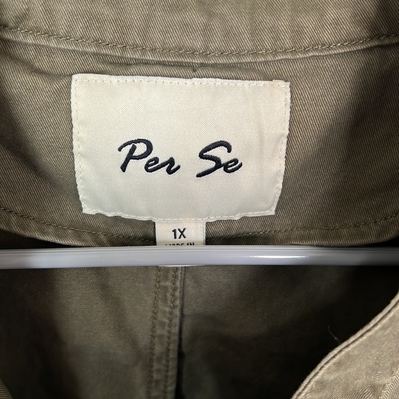 Per Se Women’s Army Green Utility Vest. - Picture 4 of 5